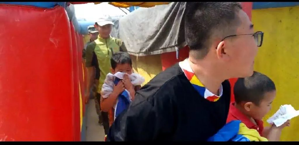 无棣县商业圈的小成员们参加安全知识体验实践活动