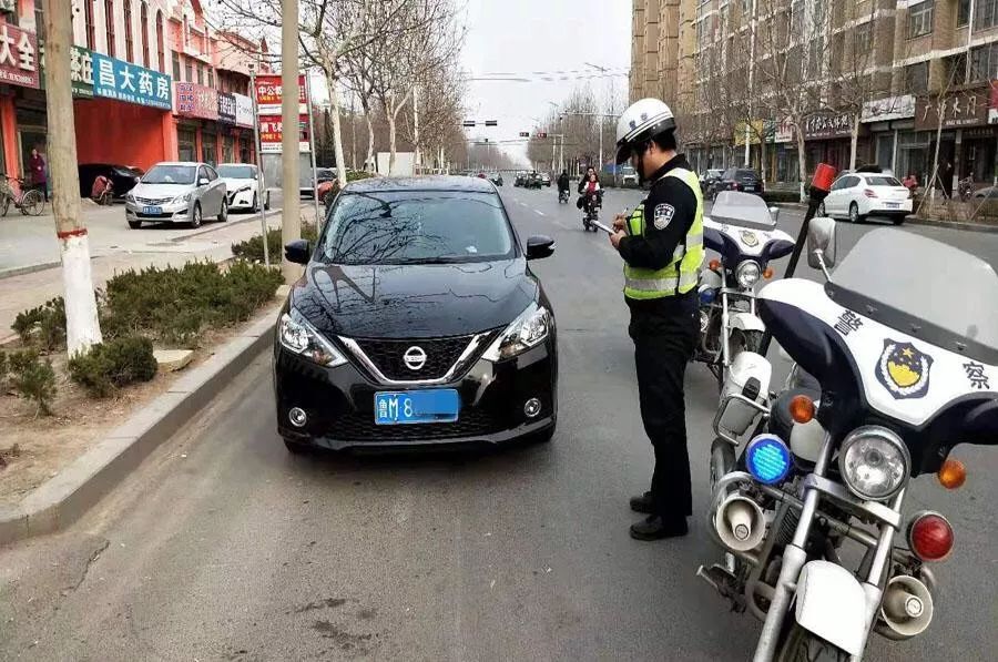 无棣交警用汗水交出的成绩单