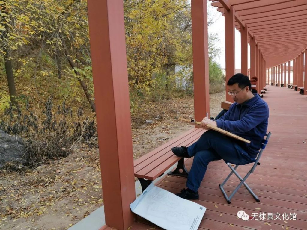 无棣县文化馆金秋写生采风活动