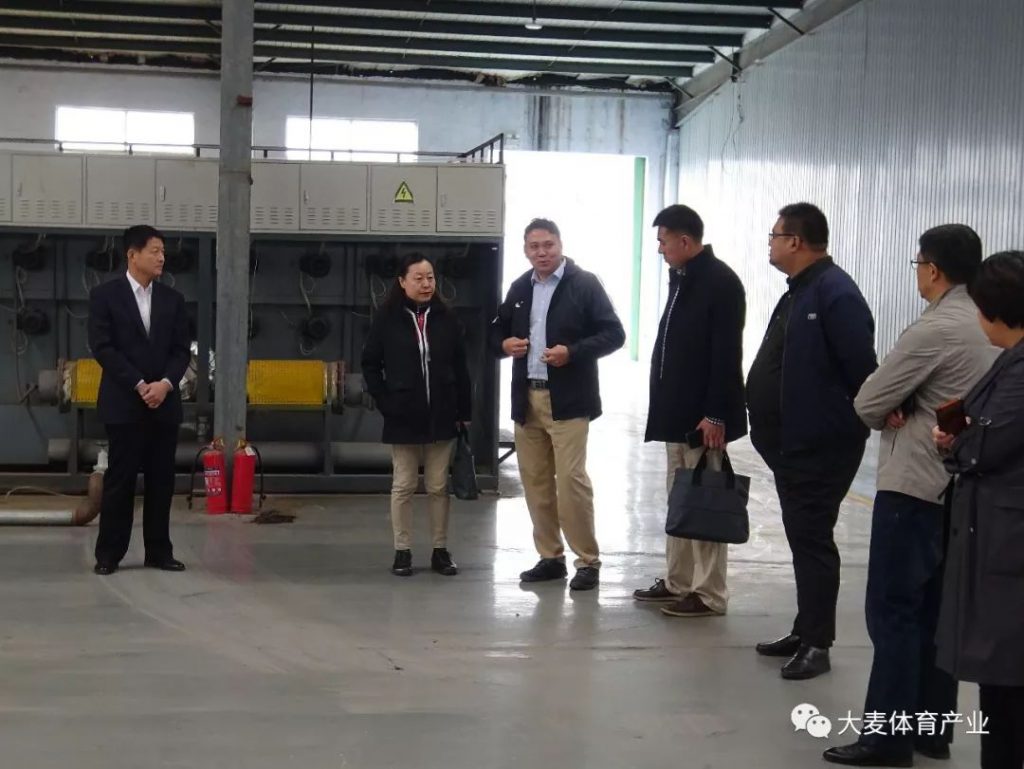 滨州市体育局莅临参观指导无棣大麦体育