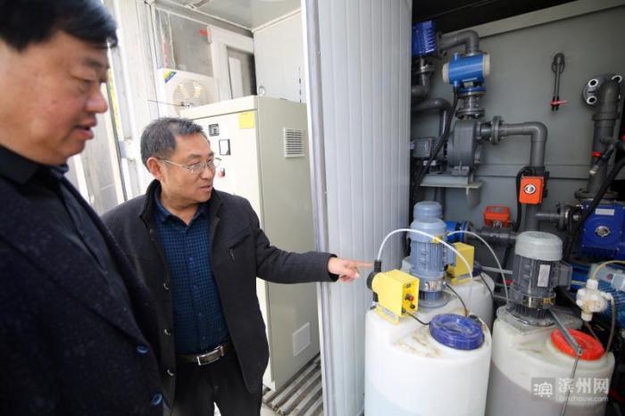 山东省首台水厂一体化反洗水回收中试装置在无棣投用
