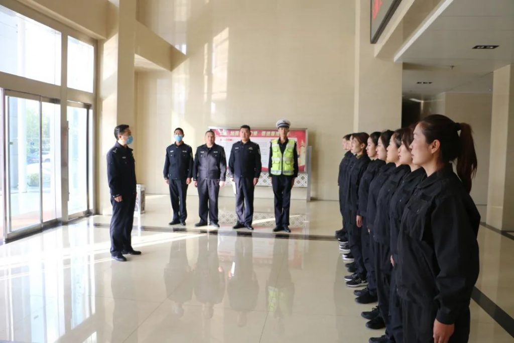 不忘初心，砺练精兵—无棣交警举行女子岗训练启动仪式