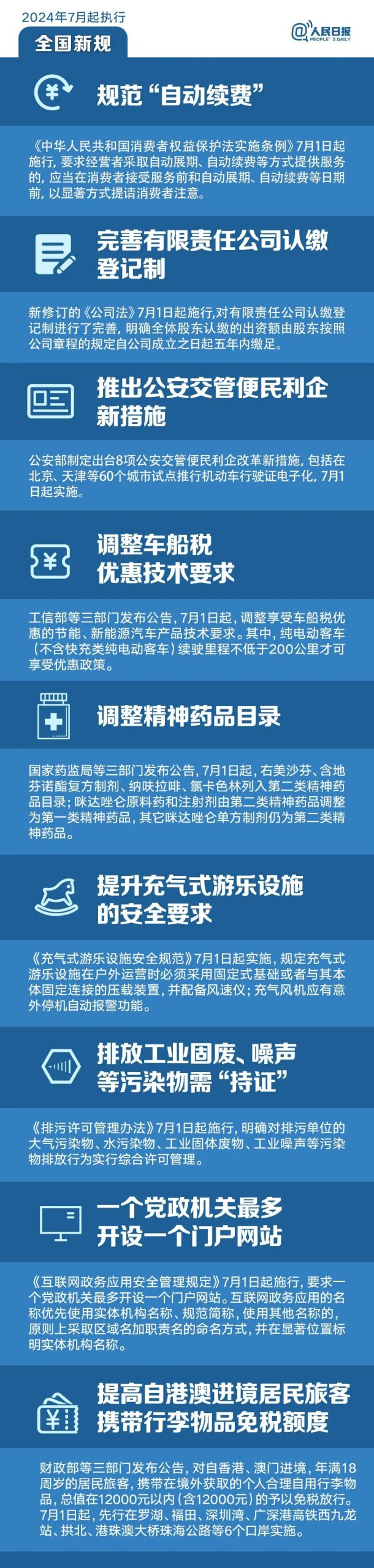 7月1日起，这些新规将影响你的生活