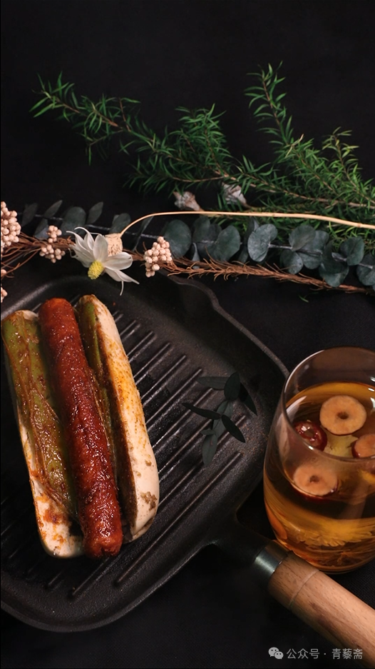 馒头夹火腿  张永军