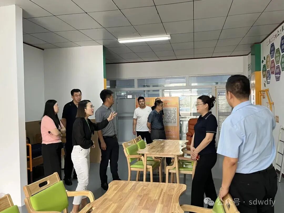 张崇云一行到海丰街道调研养老设施建设情况