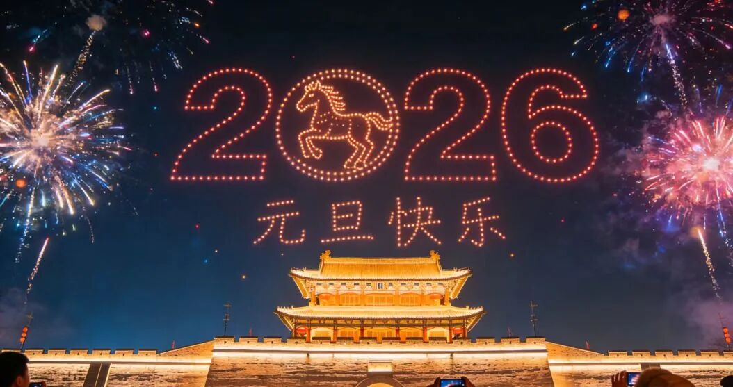无棣古城跨年炸场!2026马年狂欢玩出花 无棣古城跨年炸场!2026马年狂欢玩出花