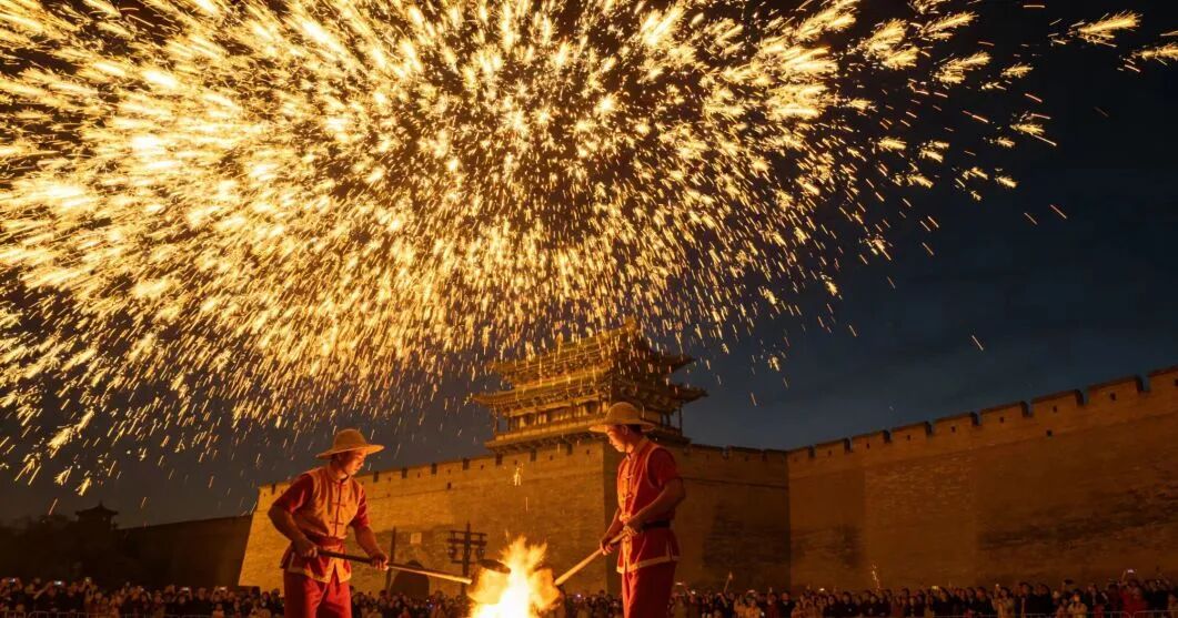 无棣古城跨年炸场!2026马年狂欢玩出花 无棣古城跨年炸场!2026马年狂欢玩出花