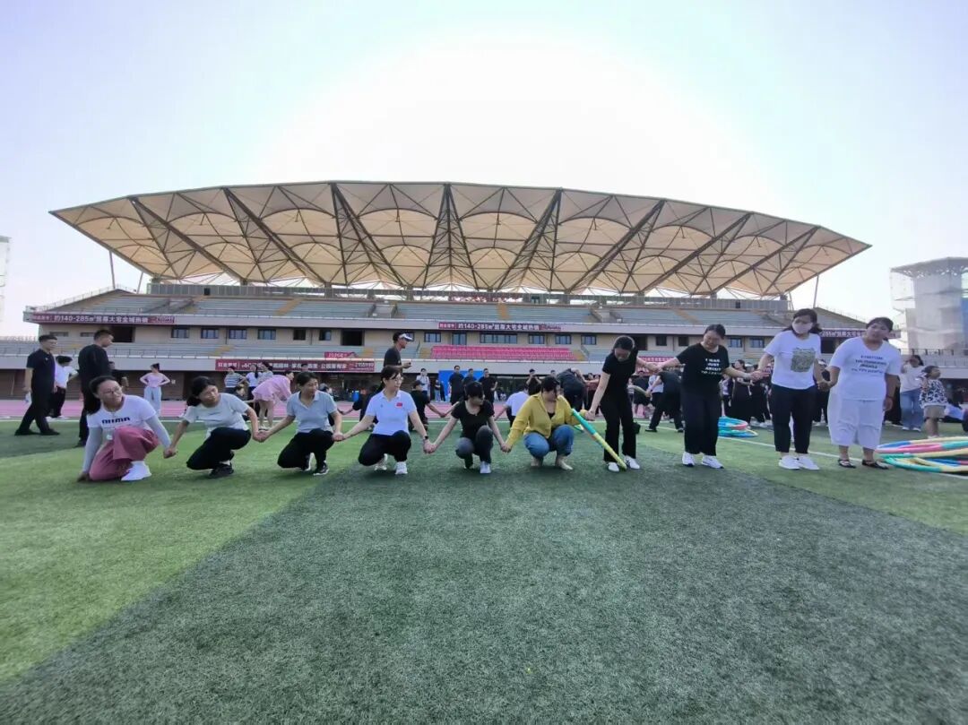无棣县第六届全民健身运动会团体趣味项目火热开赛 无棣县第六届全民健身运动会团体趣味项目火热开赛