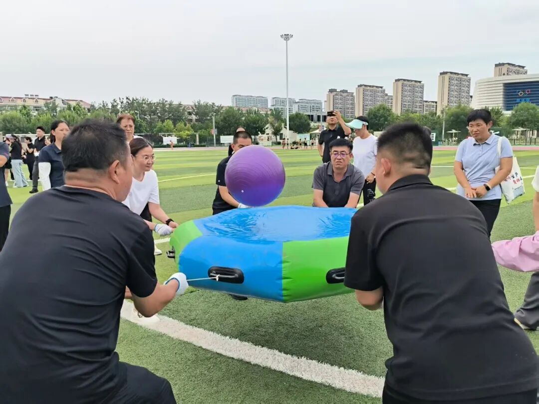 无棣县第六届全民健身运动会团体趣味项目火热继续
