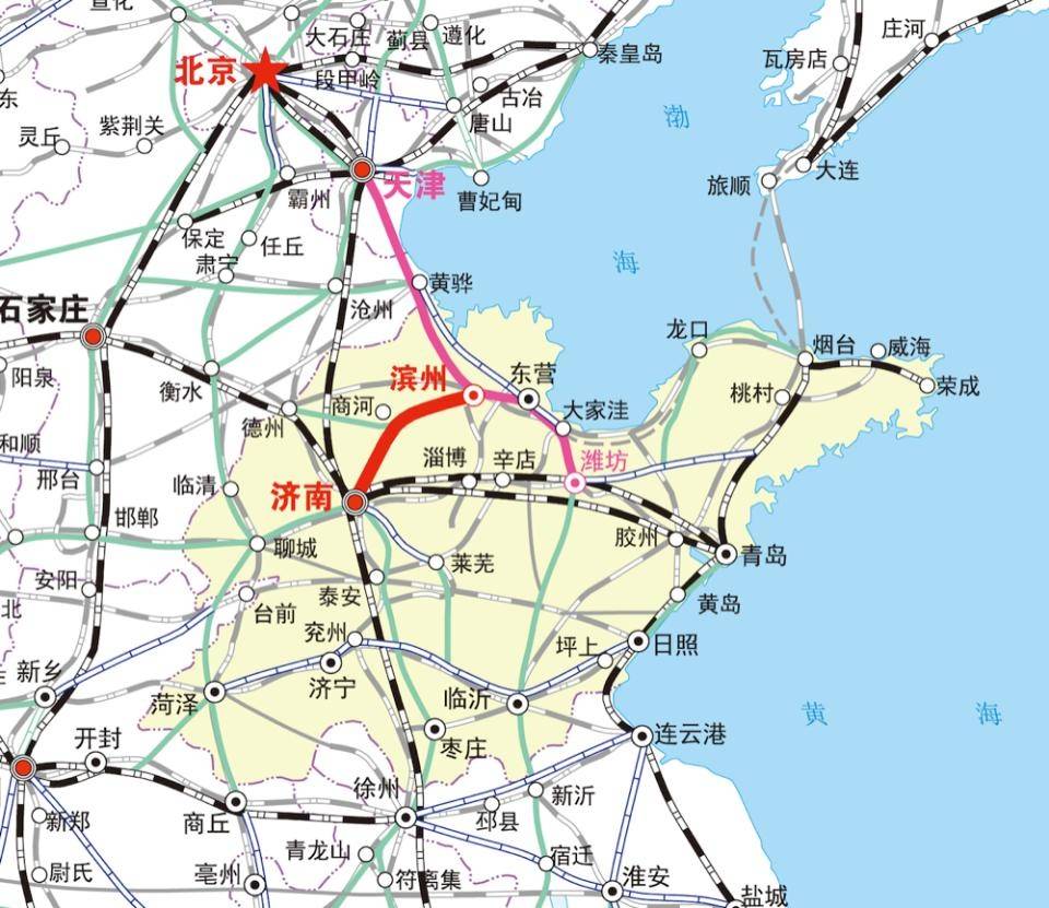 2条高铁马上通车,4条高铁加快推进!山东“市市通高铁”进入倒计时