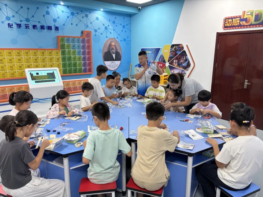 无棣县科技馆暑期活动火热开展 无棣县科技馆暑期活动火热开展