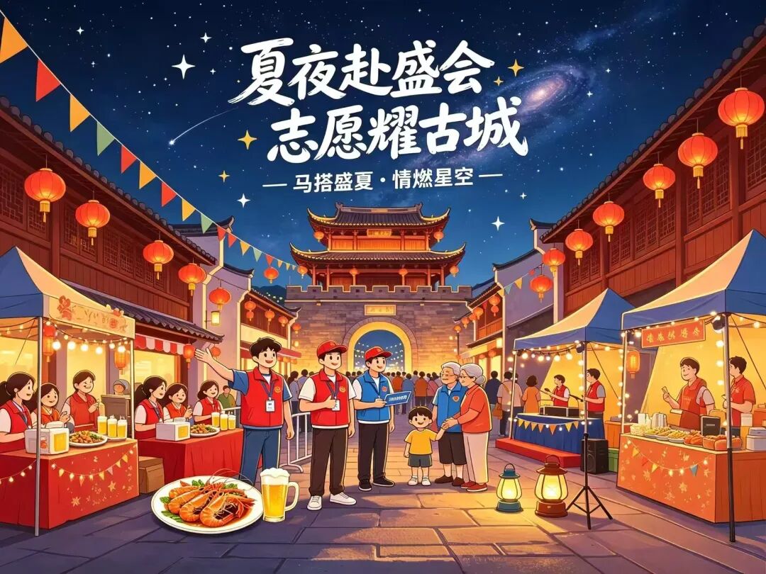 无棣古城啤酒嘉年华暨七夕主题志愿服务活动圆满收官 无棣古城啤酒嘉年华暨七夕主题志愿服务活动圆满收官