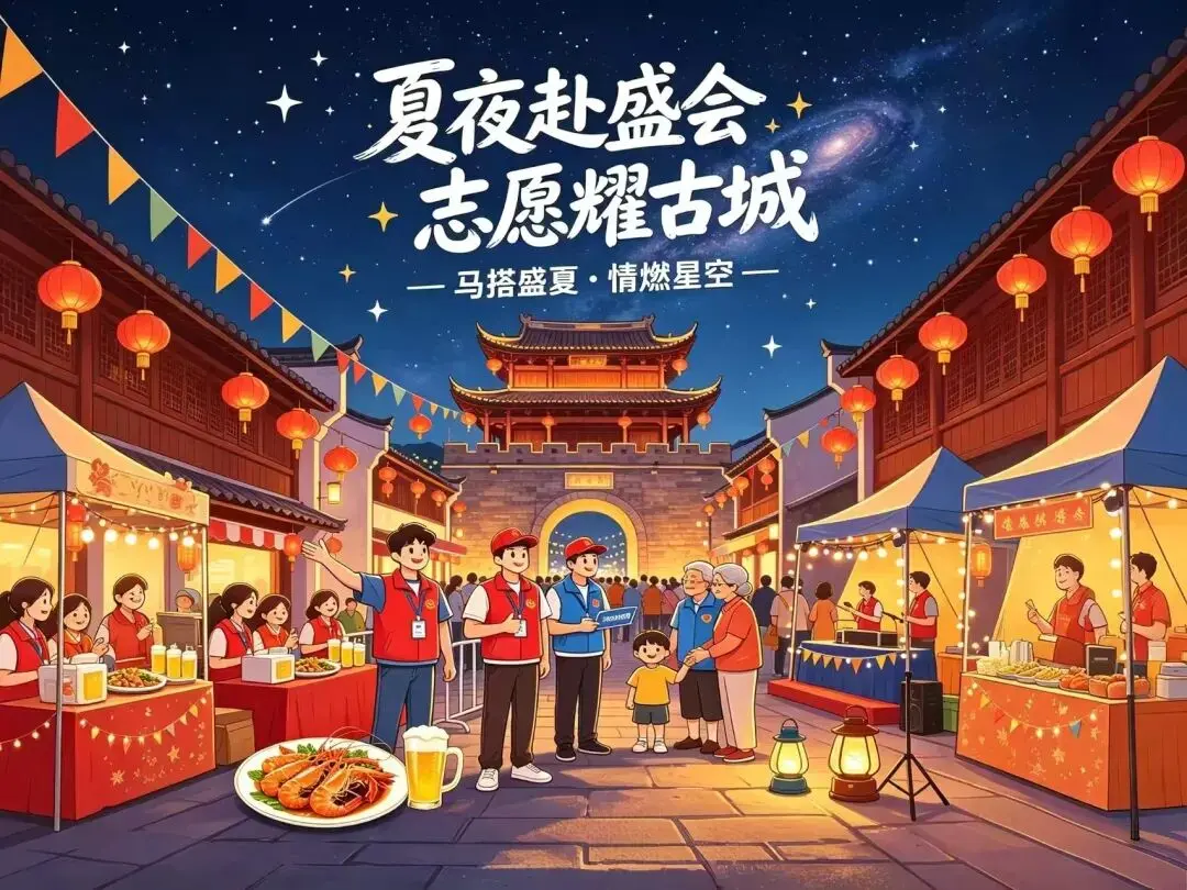 无棣古城啤酒嘉年华暨七夕主题志愿服务活动圆满收官