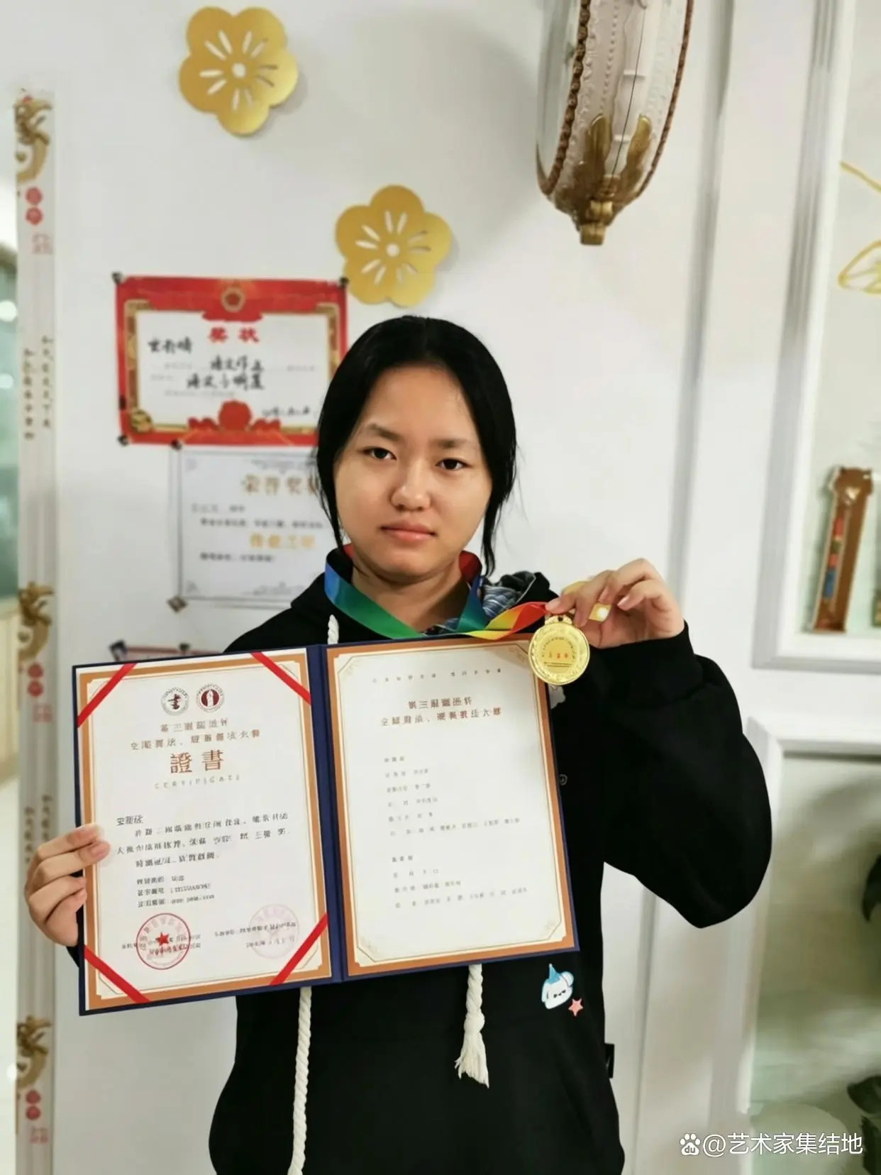 无棣少年安雨欣:考级屡获高分,一名初中生的书画追梦实录